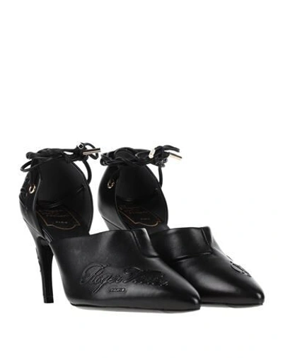 Shop Roger Vivier Woman Pumps Black Size 7 Soft Leather