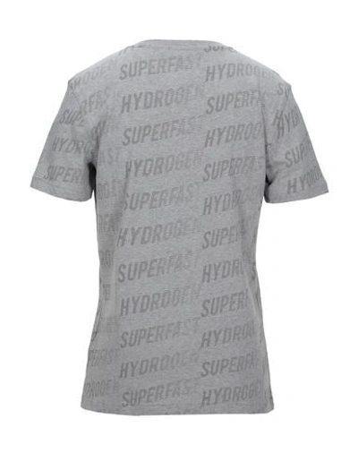 Shop Hydrogen Man T-shirt Grey Size M Cotton