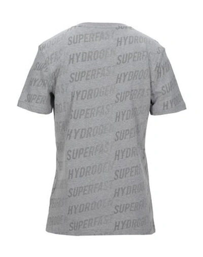 Shop Hydrogen Man T-shirt Grey Size S Cotton