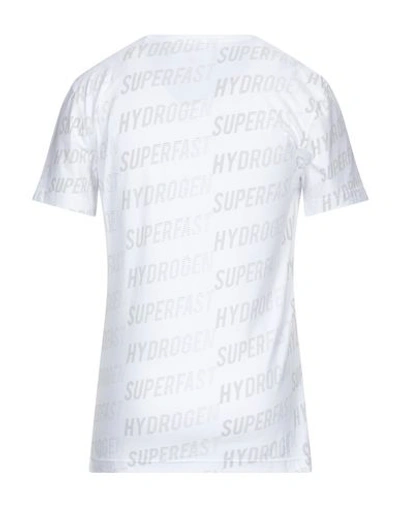 Shop Hydrogen Man T-shirt White Size S Cotton
