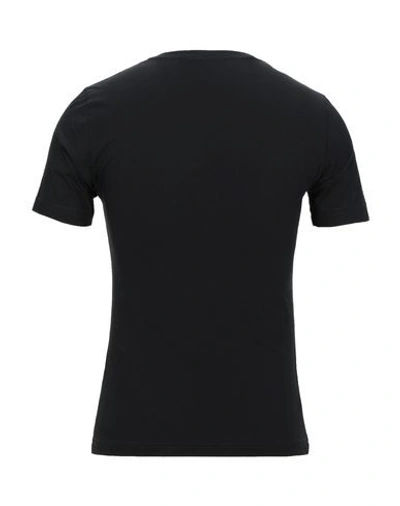 Shop Hydrogen Man T-shirt Black Size Xs Cotton