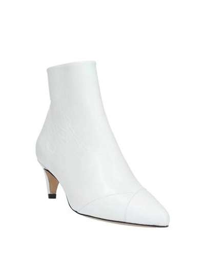Isabel Marant Ankle Boots In White