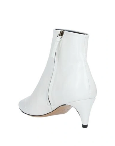 Isabel Marant Ankle Boots In White