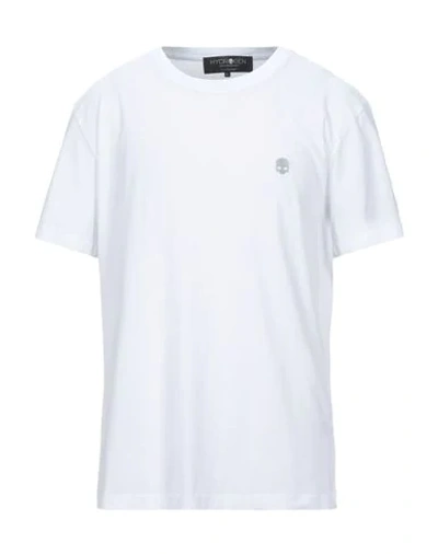 Shop Hydrogen Man T-shirt White Size Xl Cotton