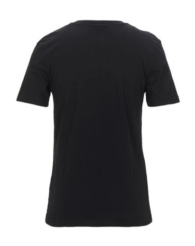 Shop Hydrogen Man T-shirt Black Size Xs Cotton