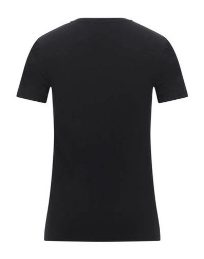 Shop Hydrogen Man T-shirt Black Size Xxl Cotton