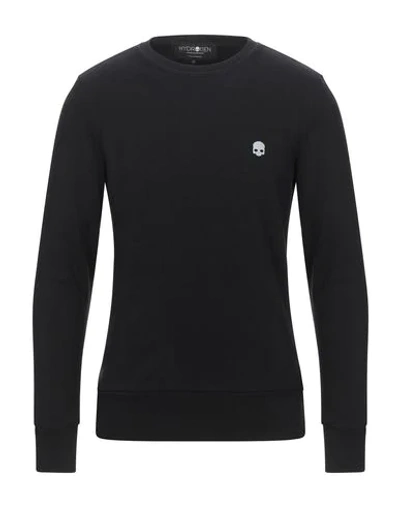 Shop Hydrogen Sweatshirts In Black