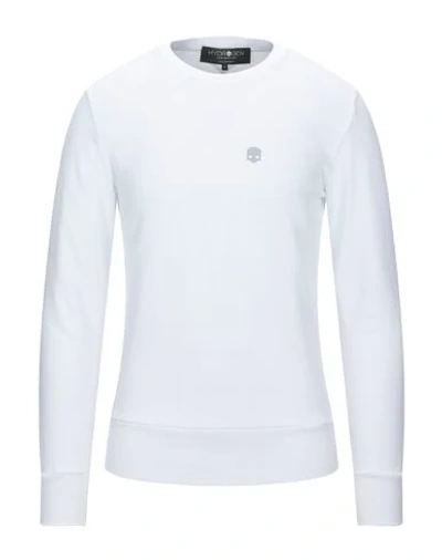 Shop Hydrogen Sweatshirt In White