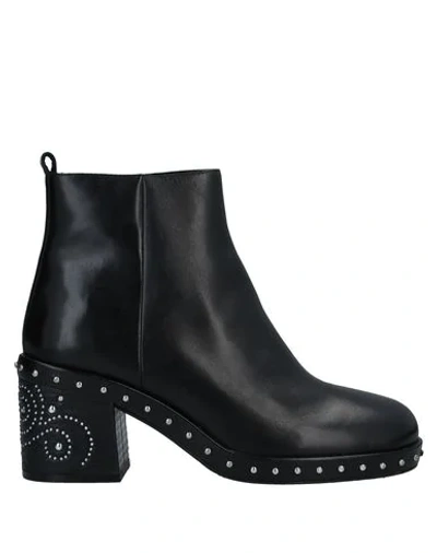 Shop Adele Dezotti Ankle Boots In Black