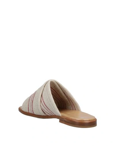 Shop Ibrigu Sandals In Ivory