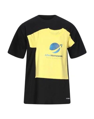 Shop Afterhomework T-shirts In Black