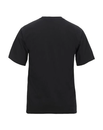 Shop Aries T-shirts In Black