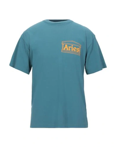 Shop Aries T-shirt In Deep Jade