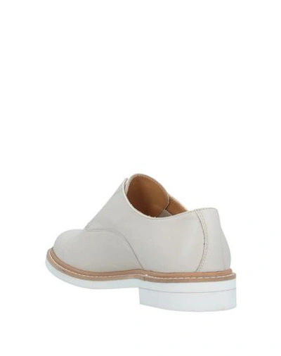 Shop A.testoni Loafers In Ivory