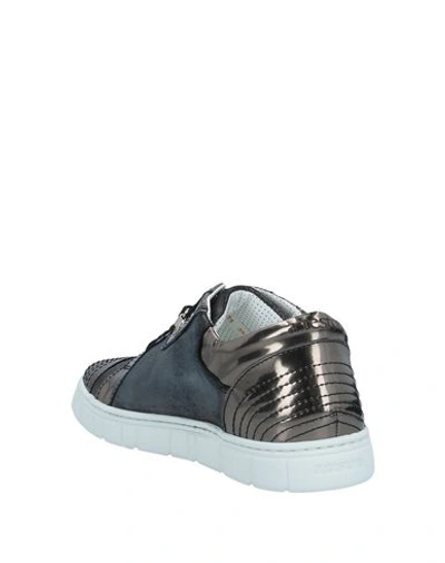 Shop A.testoni Sneakers In Lead