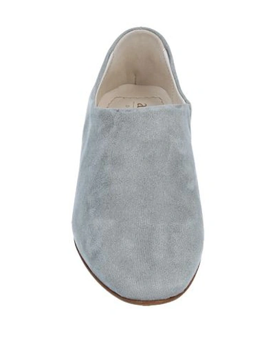Shop A.testoni Loafers In Light Grey