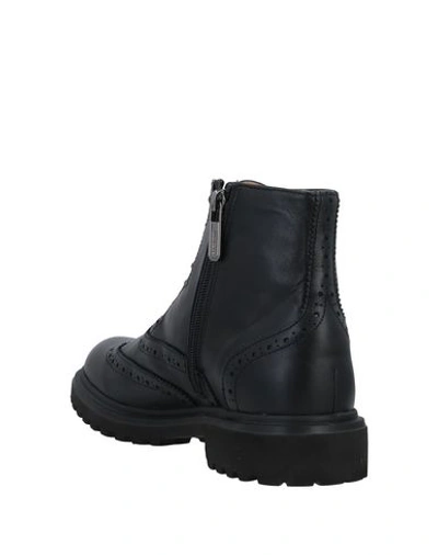 Shop A.testoni Ankle Boots In Black