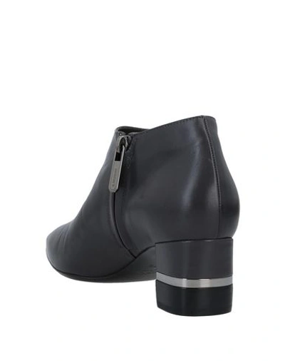 Shop A.testoni Ankle Boot In Steel Grey