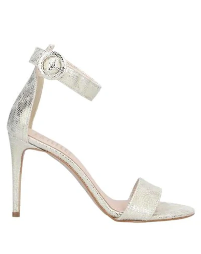 Shop Estelle Sandals In Platinum