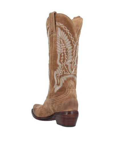 Shop Damy Woman Boot Camel Size 11 Soft Leather