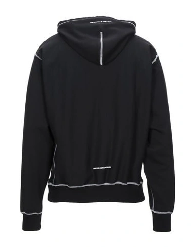 Shop United Standard Man Sweatshirt Black Size Xl Cotton, Polyester