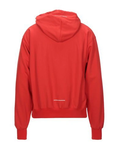 Shop United Standard Man Sweatshirt Red Size L Cotton, Polyester