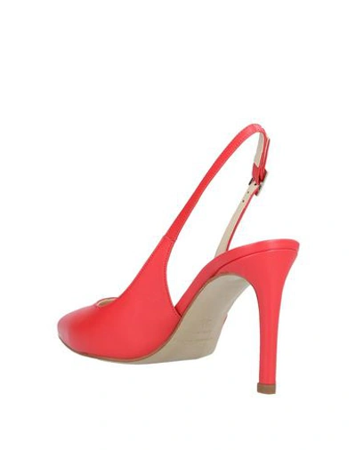 Shop Gianni Marra Pumps In Coral