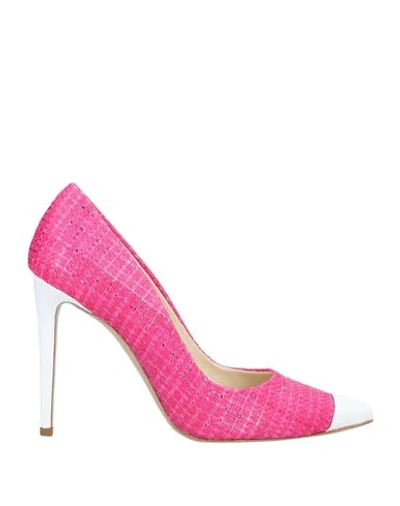 Shop Gianni Marra Pumps In Fuchsia