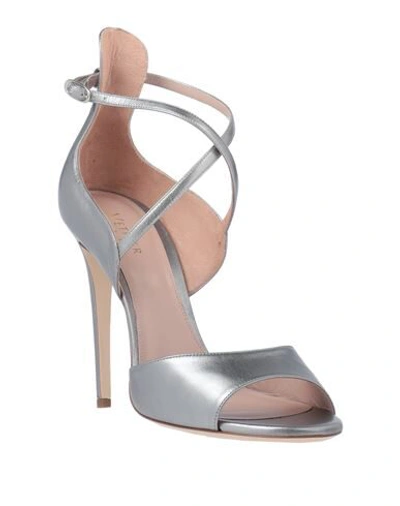 Shop Arche Sandals In Silver