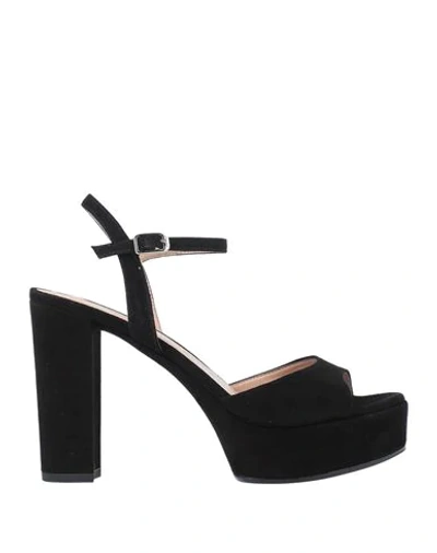 Shop Unisa Woman Sandals Black Size 9 Soft Leather