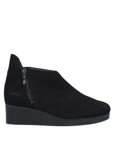 Shop Arche Ankle Boot In Black