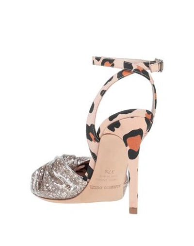 Shop Alberto Gozzi Sandals In Light Pink