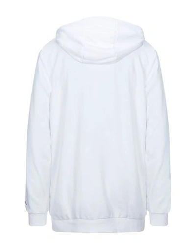 Shop Jordan Hooded Sweatshirt In White