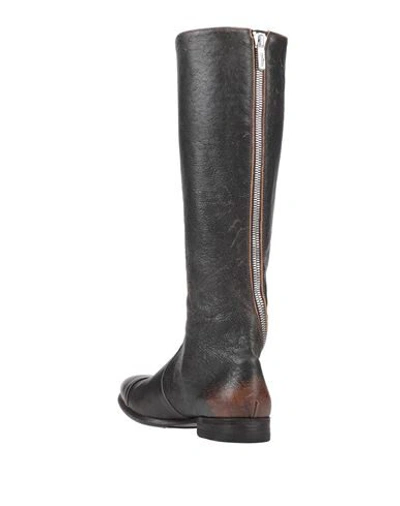 Shop Alberto Guardiani Boots In Dark Brown