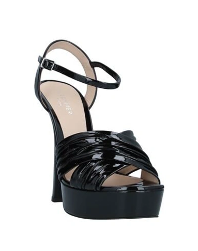 Shop Greymer Grey Mer Woman Sandals Black Size 10 Soft Leather