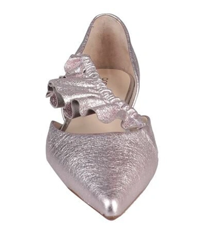 Shop Anna Baiguera Woman Ballet Flats Pink Size 9 Soft Leather