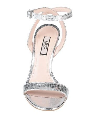Liu •jo Sandals In Silver
