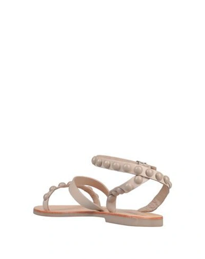 Shop Sol Sana Sandals In Dove Grey