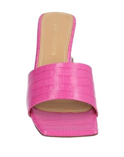 Shop Aldo Castagna Sandals In Fuchsia