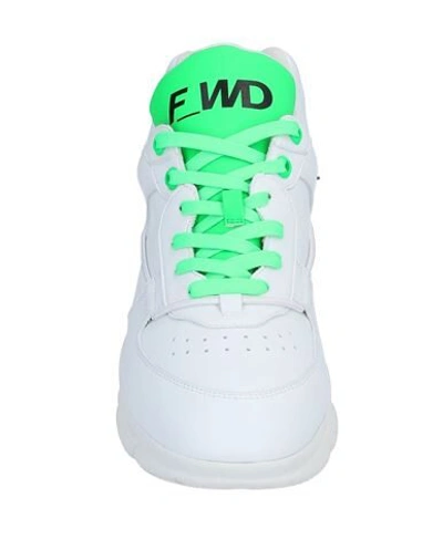 Shop F_wd Woman Sneakers White Size 3.5 Soft Leather