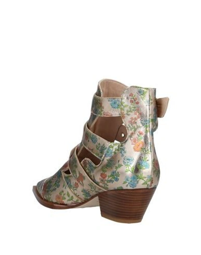 Shop Ras Ankle Boots In Platinum