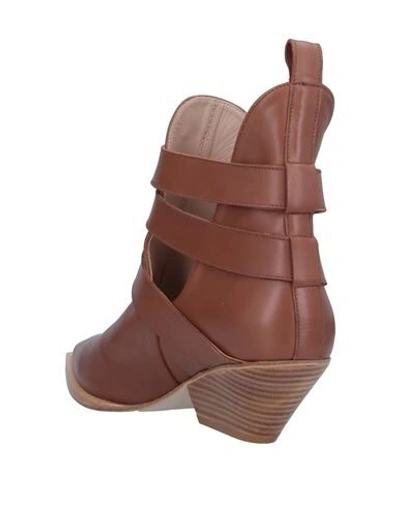 Shop Ras Ankle Boots In Brown