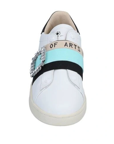 Shop Moa Master Of Arts Sneakers In White