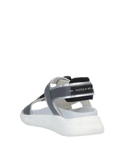 Shop Moa Master Of Arts Sandals In Silver