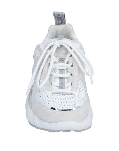 Shop Mcm Sneakers In White