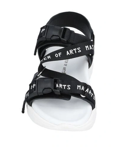 Shop Moa Master Of Arts Sandals In Black