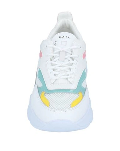 Shop D.a.t.e. Sneakers In White