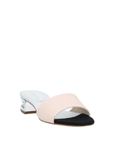 Shop Anna Baiguera Sandals In Light Pink