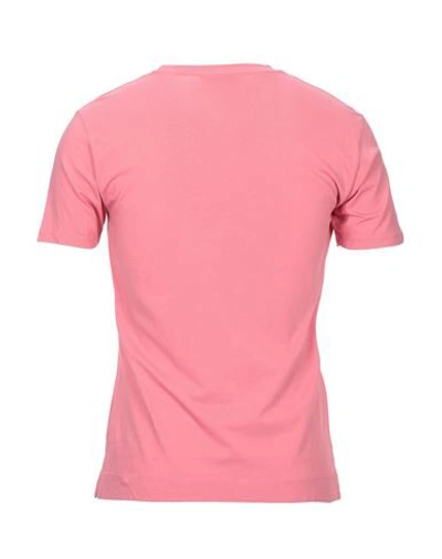 Shop Daniele Fiesoli Man T-shirt Pink Size Xl Cotton