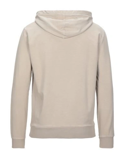 Shop Daniele Fiesoli Man Sweatshirt Beige Size M Cotton, Elastane